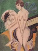 Ernst Ludwig Kirchner Zwei Akte im Raum oil painting artist